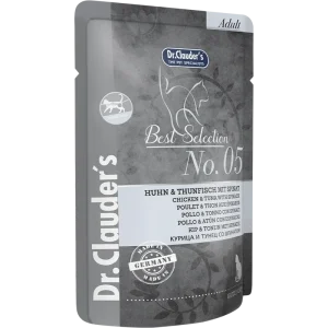 Dr.Clauder's Best Selection No. 5 Huhn & Thunfisch mit Spinat 85 g