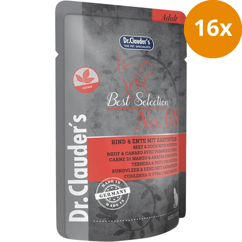 Dr.Clauder's Best Selection No. 8 Rind & Ente mit Kartoffel 85 g - Image 2