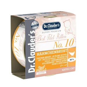 Dr.Clauder's Cat Best Filet No10 Kitten Hähnchenbrust