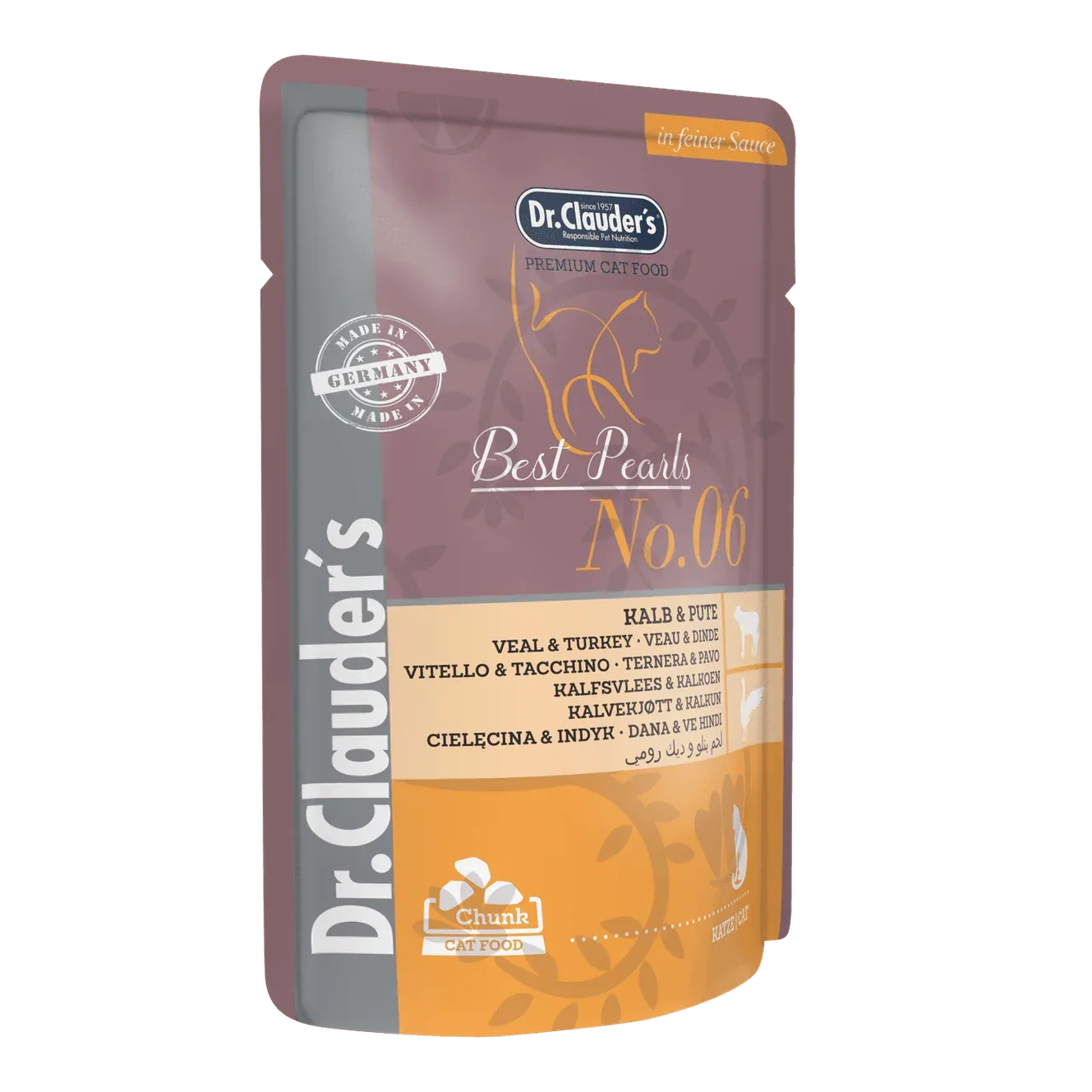 Dr.Clauder's Cat Kalb+Pute