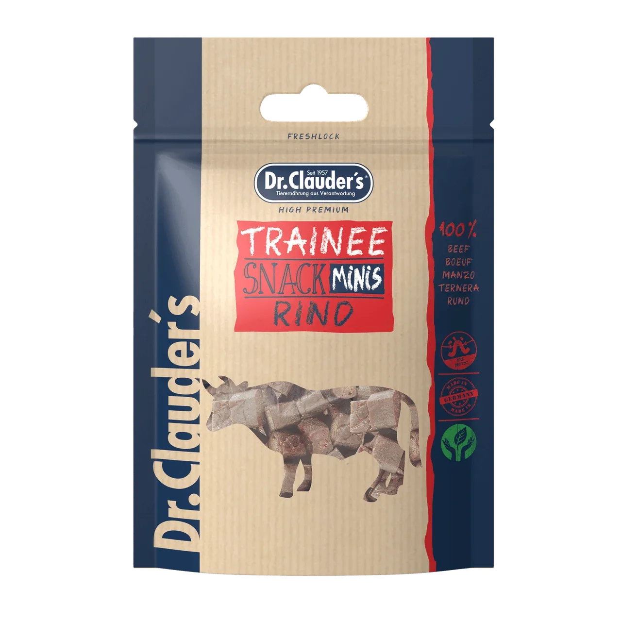 Dr.Clauder's Dog Snack Trainee Mini Rind