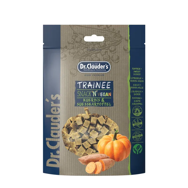 Dr.Clauder's Dog Trainee Snack Vegan Kürbis & Süßkartoffel - Image 2