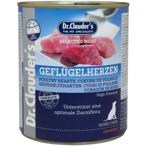 Dr.Clauder's Selected Meat Geflügelherzen 800 g