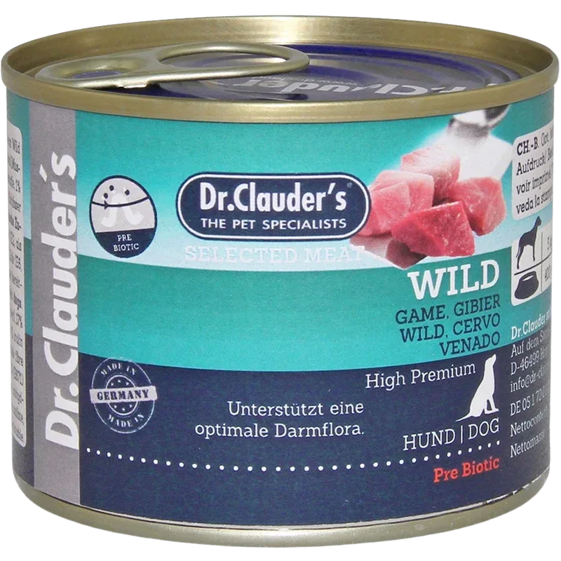 Dr.Clauder's Selected Meat Hirsch & Kartoffel 200 g