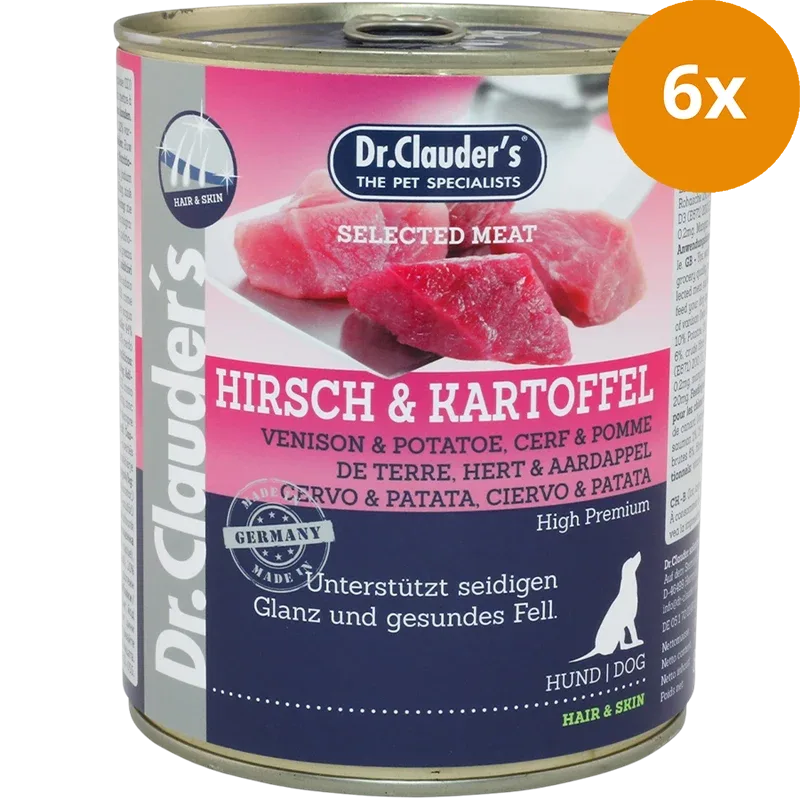 Dr.Clauder's Selected Meat Hirsch & Kartoffel 800 g - Image 2