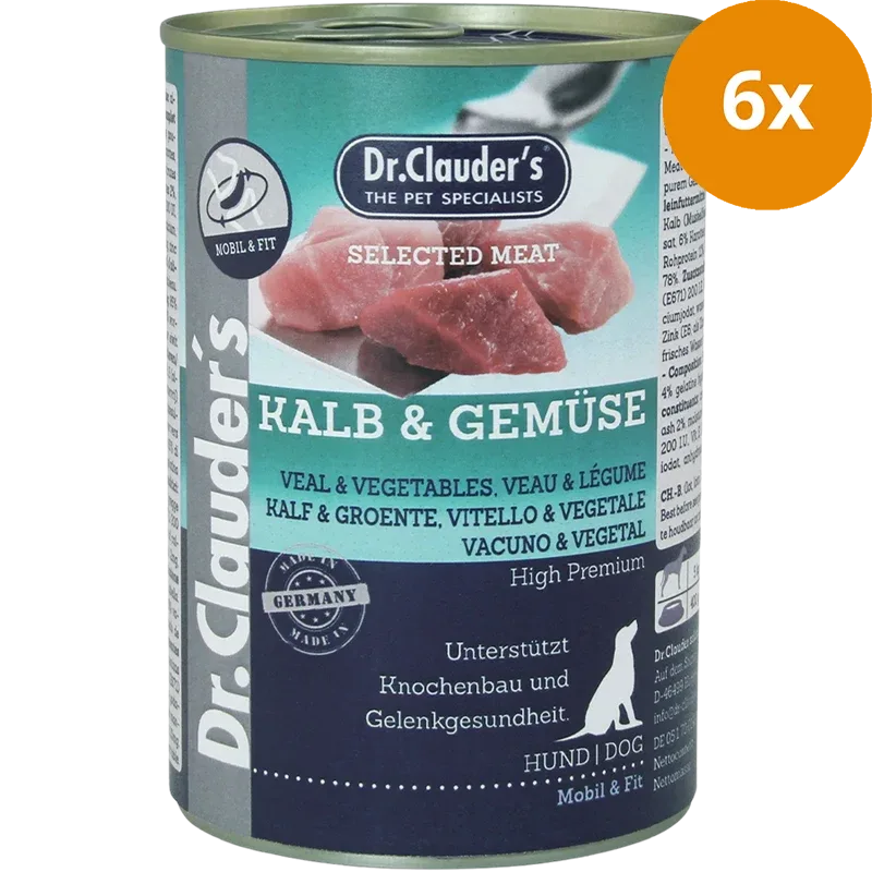Dr.Clauder's Selected Meat Kalb & Gemüse 400 g - Image 2