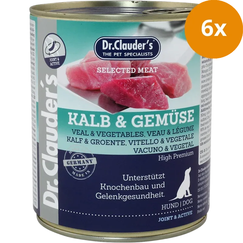 Dr.Clauder's Selected Meat Kalb & Gemüse 800 g - Image 2
