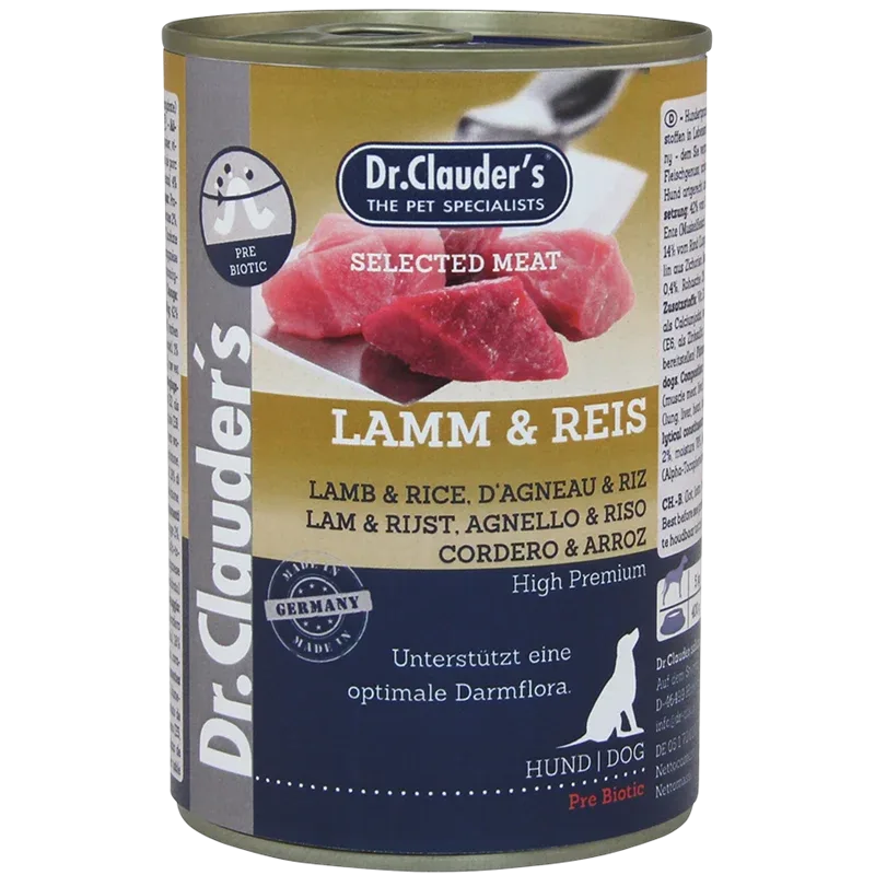 Dr.Clauder's Selected Meat Lamm & Reis 400 g
