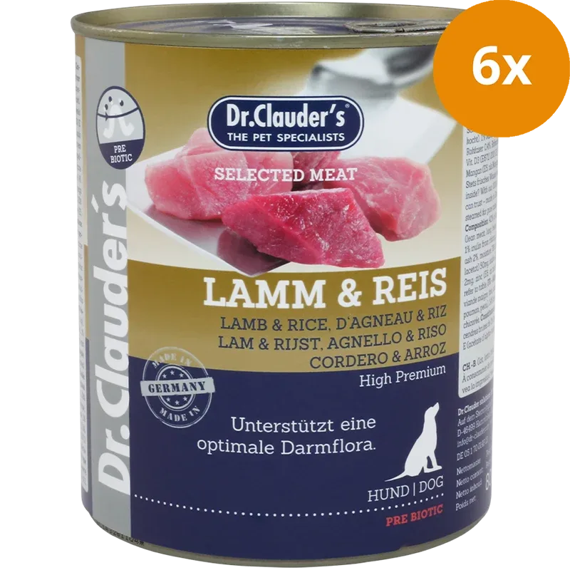 Dr.Clauder's Selected Meat Lamm & Reis 800 g - Image 2