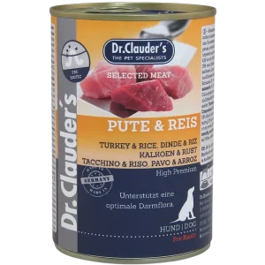 Dr.Clauder's Selected Meat Pute & Reis 400 g