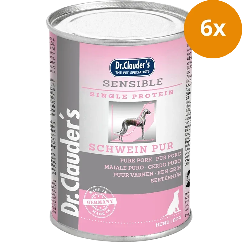 Dr.Clauder's Selected Meat Sensible Schwein pur 400 g - Image 2