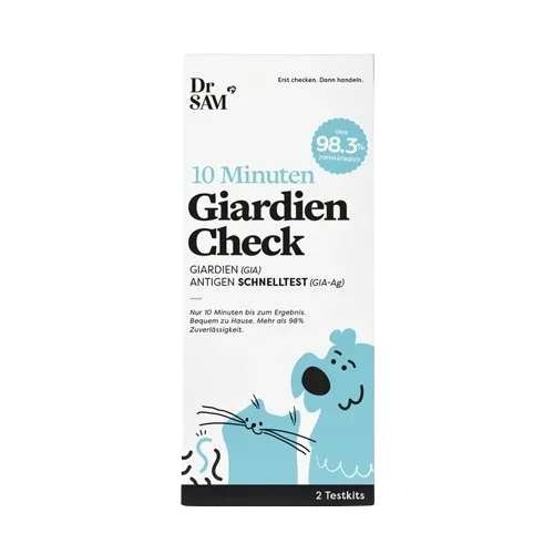Dr. SAM Cat&Dog pawcheck Giardien Test 2er-Set