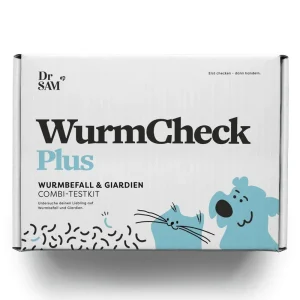 Dr. SAM pawcheck Wurmtest + Giardien für Hunde und Katzen