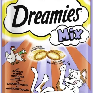 Dreamies Cat Snacks Mix mit Huhn & Ente
