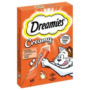 Dreamies Creamy Snacks Huhn (4 x 10 g)