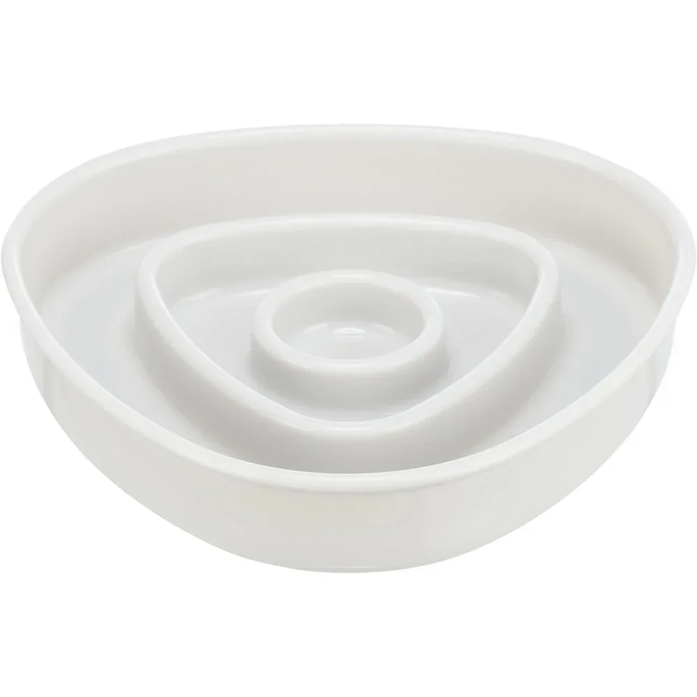 Dreiecks Kunststoffnapf für Katzen