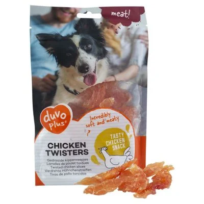 Duvo+ Hundesnack Huhn Twisters Inhalt: 80 g