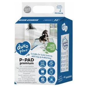 Duvo+ Welpenunterlage P-Pad Premium Grüntee-Duft M / Inhalt: 30 Stück