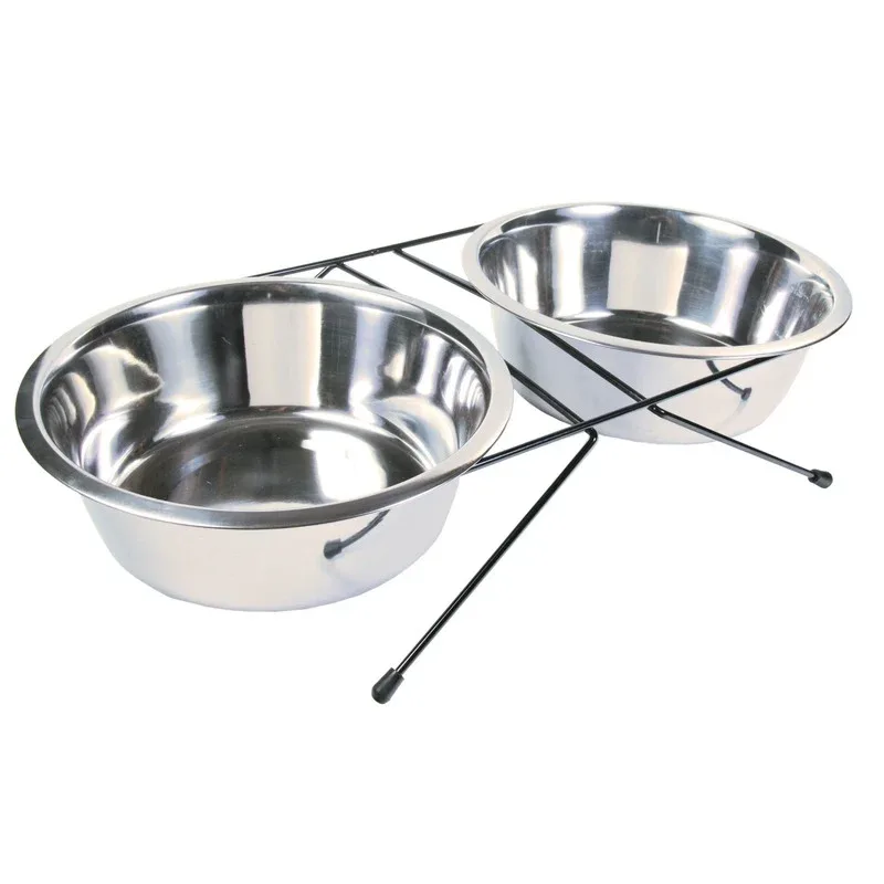 Eat-on-Feet Hunde Napf Set mit Halter