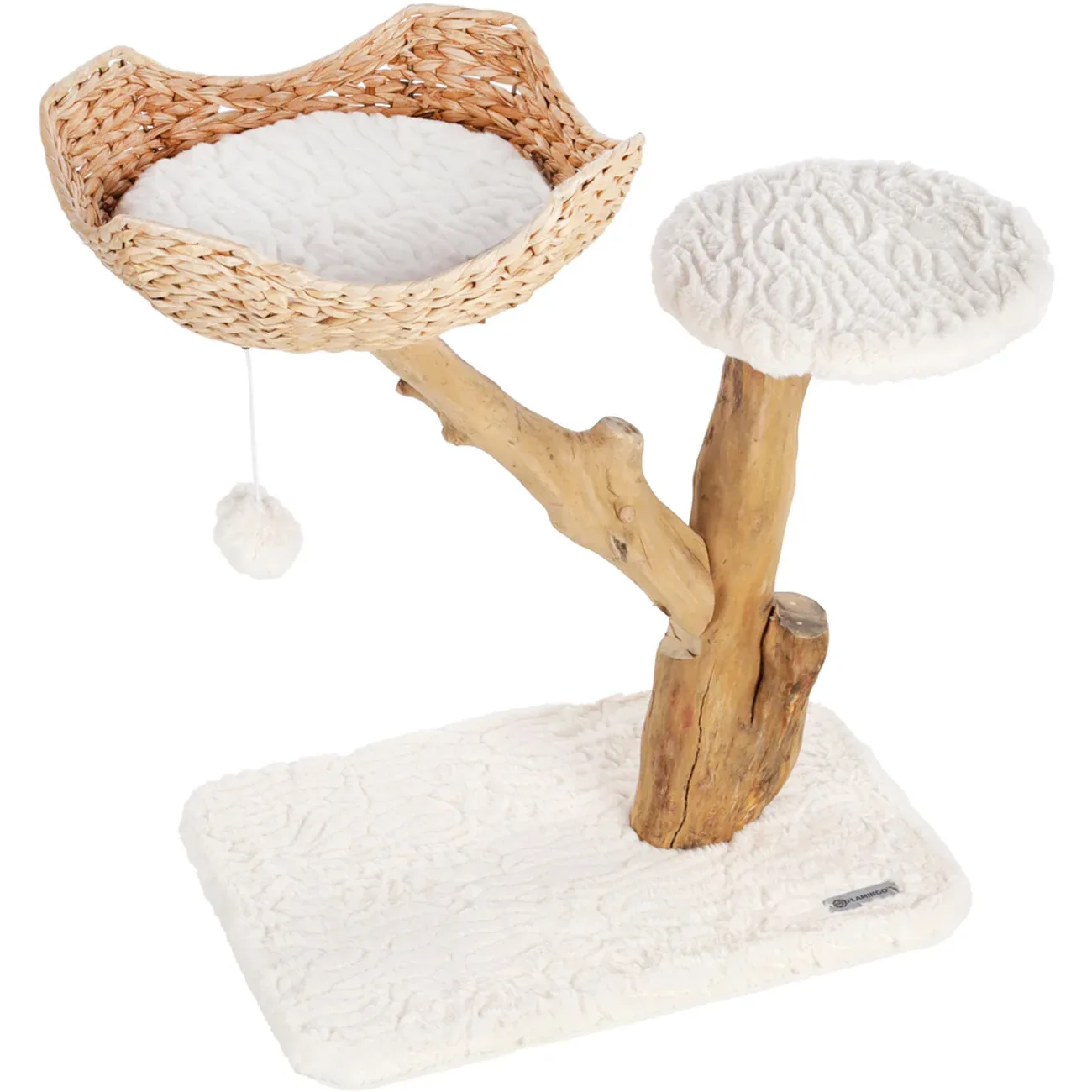 Echtholz Kratzbaum Carlito Beige - Image 2