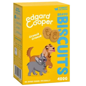 Edgard & Cooper Biscuits Truthahn und Huhn 400 g