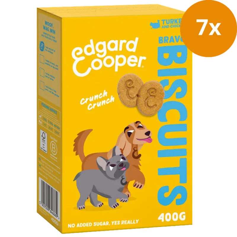 Edgard & Cooper Biscuits Truthahn und Huhn 400 g - Image 2