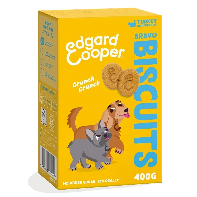 Edgard & Cooper - Biscuits Truthahn und Huhn