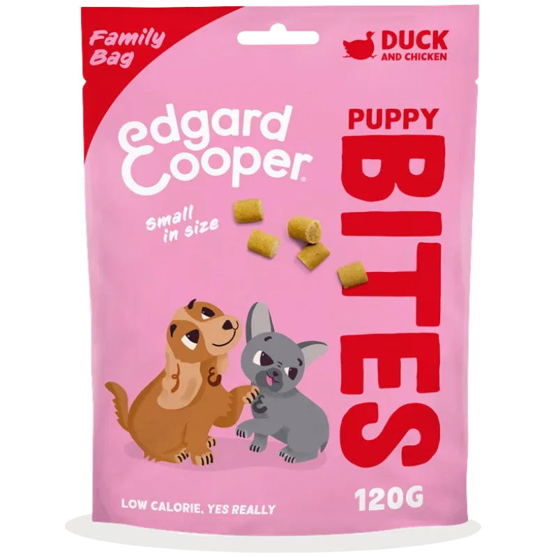 Edgard & Cooper Bites Ente und Huhn Family Pack 120 g
