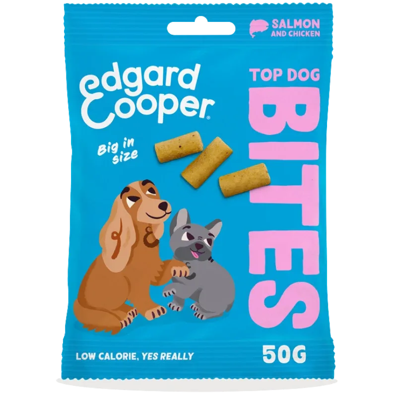 Edgard & Cooper Bites Lachs und Huhn large 50 g