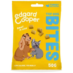 Edgard & Cooper Bites Truthahn und Huhn small 50 g