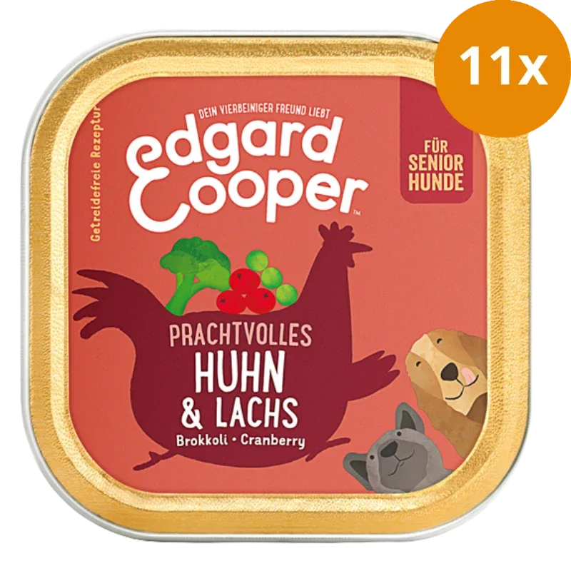 Edgard & Cooper Dog Huhn & Lachs Senior 150 g - Image 2