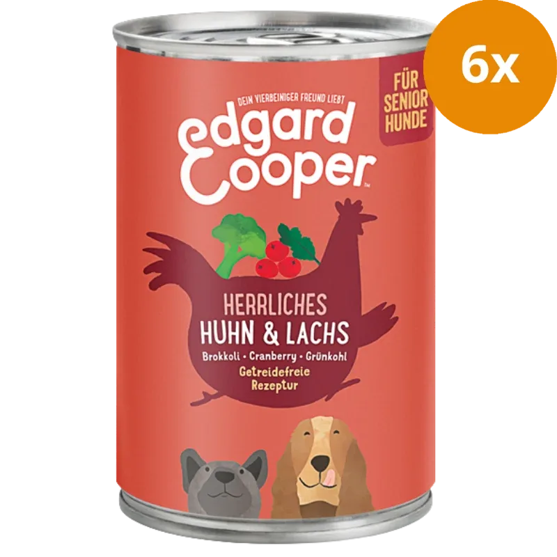 Edgard & Cooper Dog Huhn & Lachs Senior 400 g - Image 2