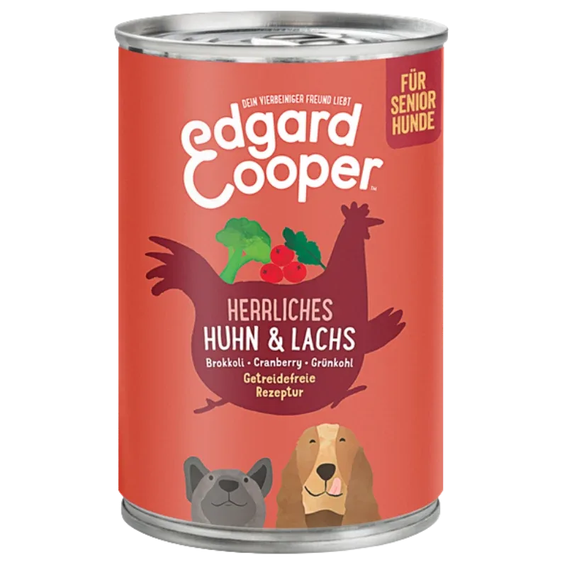 Edgard & Cooper Dog Huhn & Lachs Senior 400 g