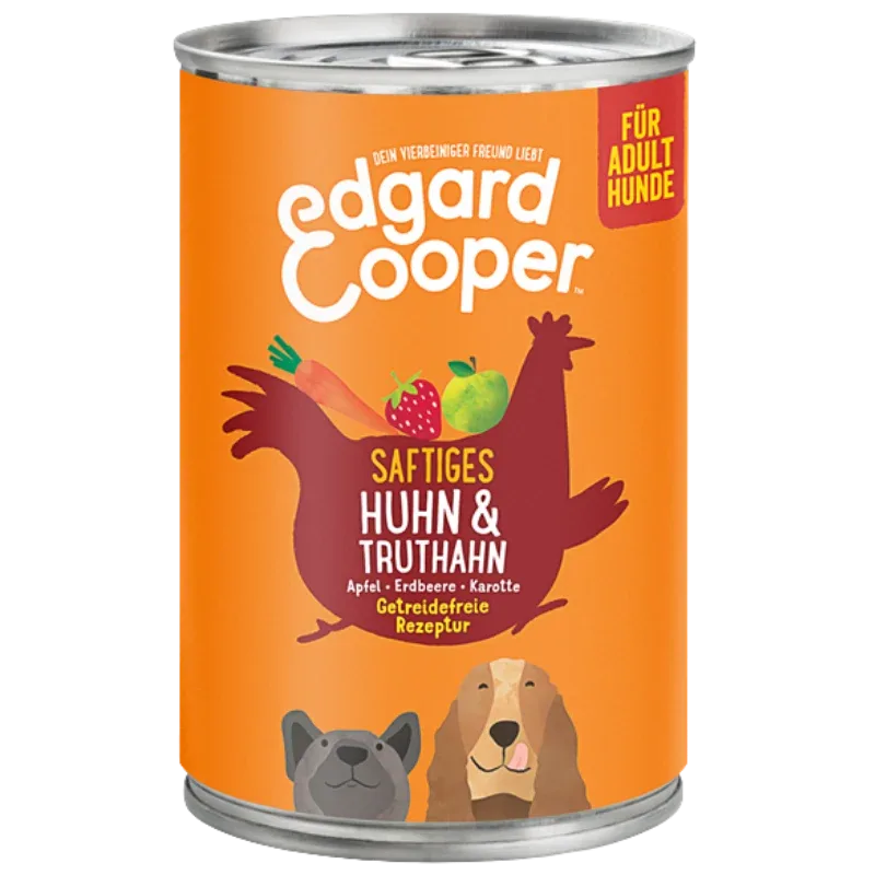 Edgard & Cooper Dog Huhn & Pute Adult 400 g