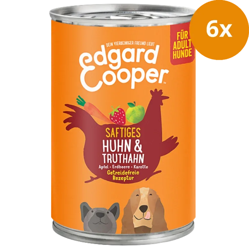 Edgard & Cooper Dog Huhn & Pute Adult 400 g - Image 2