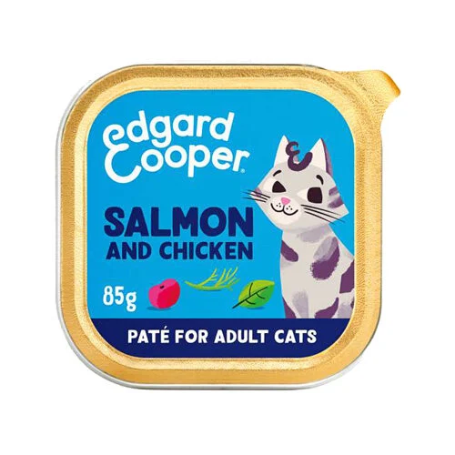 Edgard & Cooper Erwachsene Katze – MSC-Lachs und Freilandhuhn