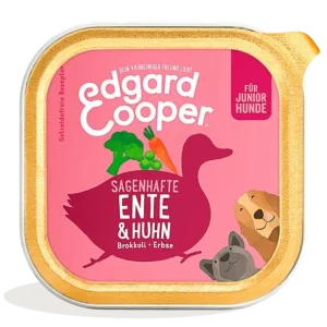 Edgard & Cooper Hund Ente&Huhn mit Brokkoli Schale