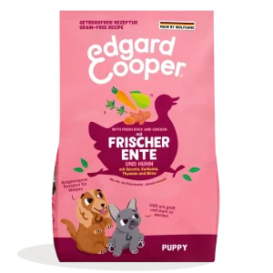 Edgard & Cooper Hund Frische Ente & Huhn L Junior