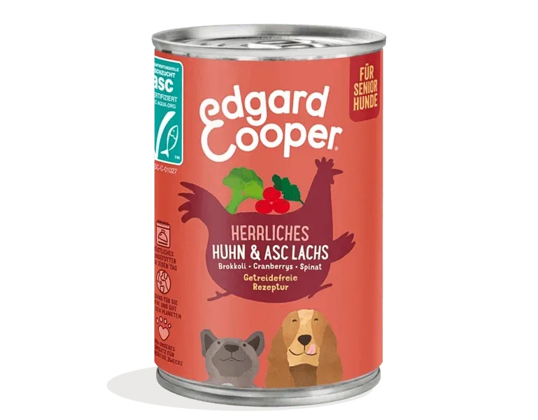 Edgard & Cooper Hund Huhn&Lachs mit Brokkoli