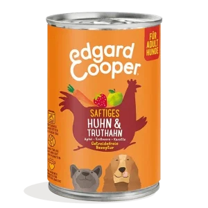 Edgard & Cooper Hund Huhn&Truthahn mit Apfel