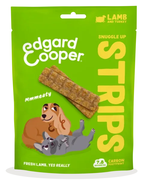 Edgard & Cooper Hund Jerky Lamm & Truthahn