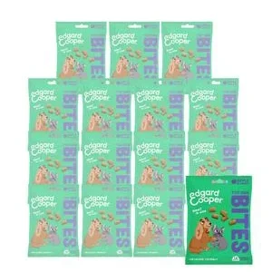 Edgard & Cooper Hundesnack Top Dog Bites, Small, Apfel & Blaubeere, 15 x 50 g