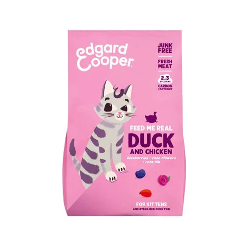 Edgard & Cooper Kätzchen – Ente und Huhn aus Freilandhaltung