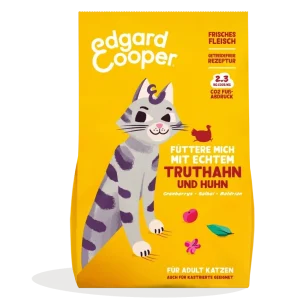 Edgard & Cooper Katze Freilandtruthahn&Huhn+Cranberrys