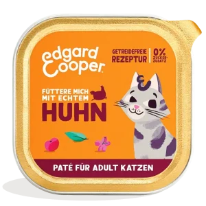 Edgard & Cooper Katze Freilaufhuhn mit Cranberrys Paté