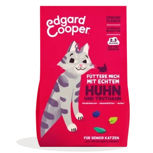 Edgard & Cooper Katze Freilaufhuhn&Truthahn+Blaubeere