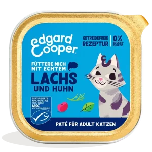 Edgard & Cooper Katze MSC-Lachs&Huhn + Cranberrys Paté