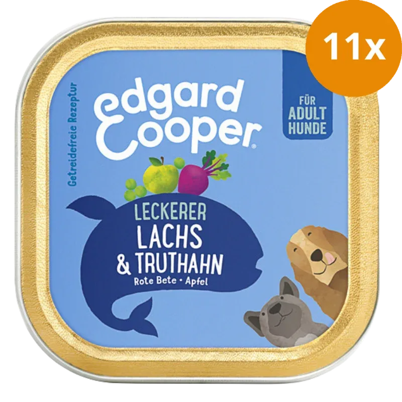 Edgard & Cooper Nassfutter Adult Lachs & Truthahn 150 g - Image 2