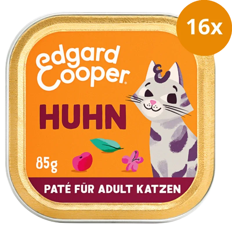Edgard & Cooper Paté Adult Freilaufhuhn mit Cranberrys, Salbei und Baldrian 85g - Image 2