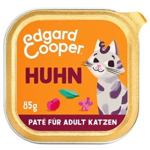 Edgard & Cooper Paté Adult Freilaufhuhn mit Cranberrys, Salbei und Baldrian 85g